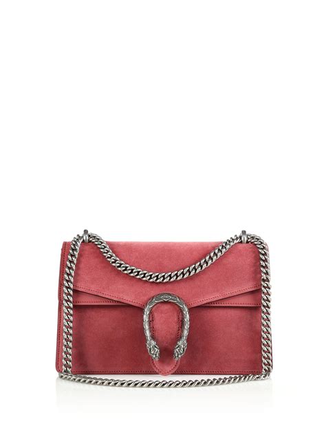 gucci suede bag pink|Gucci small shoulder bags.